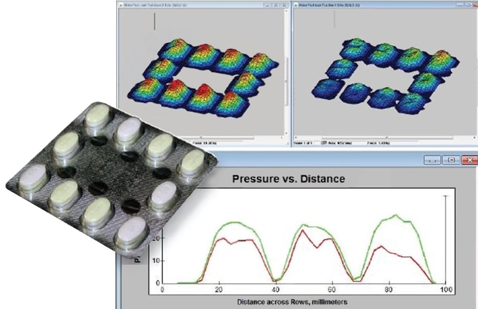Pressure Distribution of the Pill Blister Pack