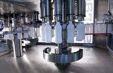 The PW27 hygienic load cell is used in the new, ultra-clean filling machine for cooled, liquid foodstuffs made by SERAC.
