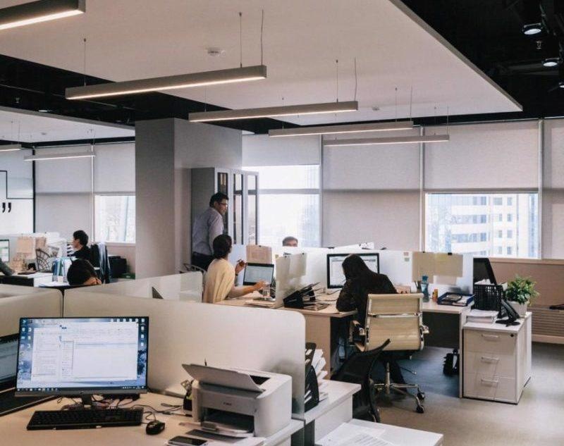 Workplace Occupancy Monitoring via People Counters