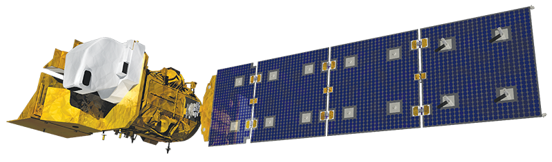 Landsat 9 spacecraft rendering