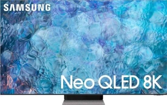 One of the highest-resolution displays available today: Samsung offers 33 million pixels across its 65” NEO QLED screen