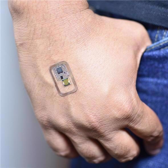 Battery-Free, Wearable Sensor for Nicotine Exposure Monitoring.