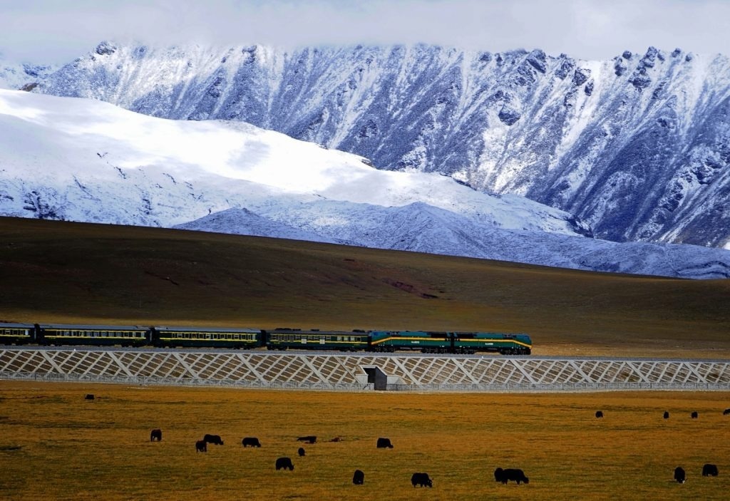 The Qinghai–Tibet railway is a high-elevation railway spanning 1,956 km, connecting Xining, Qinghai Province, to Lhasa, Tibet Autonomous Region of China.