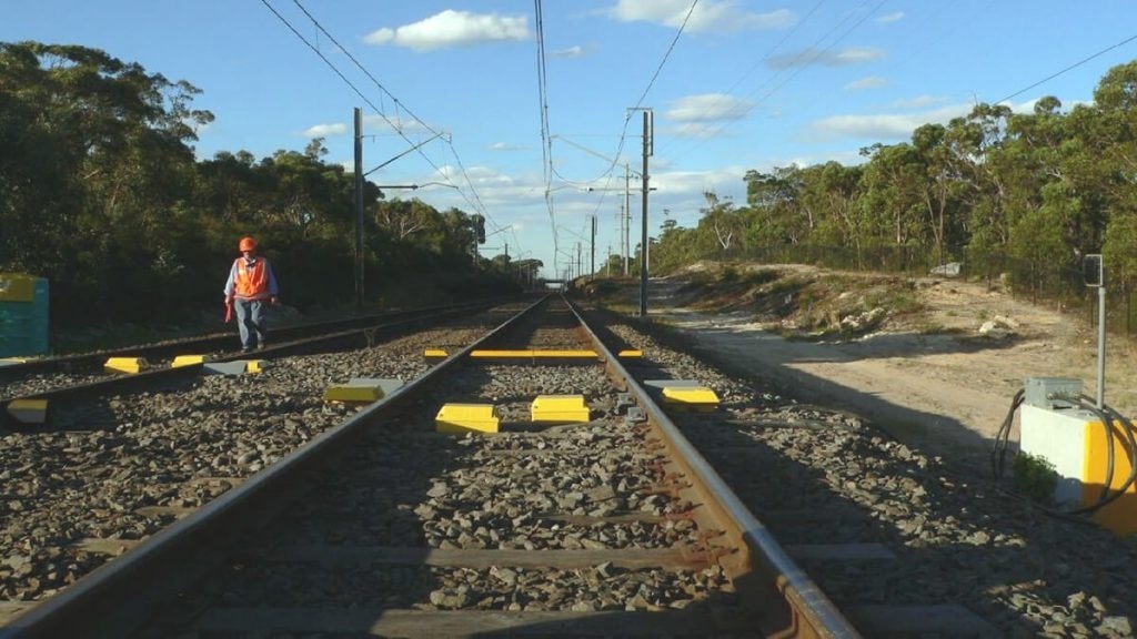 A double-line site of Sydney Trains at NSW, Australia where CRTC’s HBDs were installed