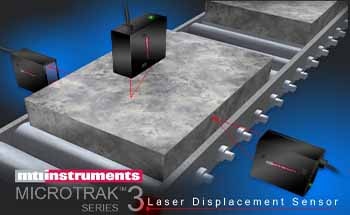 High Resolution, High Speed Laser Displacement Sensor – MICROTRAK 3