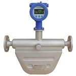 The Coriolis Mass Flow Meter for Measuring Mass Flow Rate and Temperature