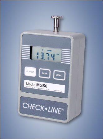 MG Series Digital Force Gauge from ELECTROMATIC Equipment Co., Inc.