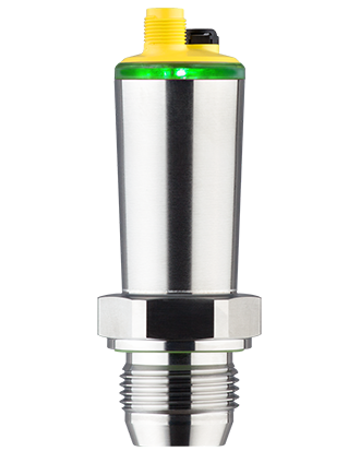 Thread G1, ISO228-1; cone 40°, front-flush/316 L (Ra < 0.76 µm); for hygienic adapter metallic sealing.