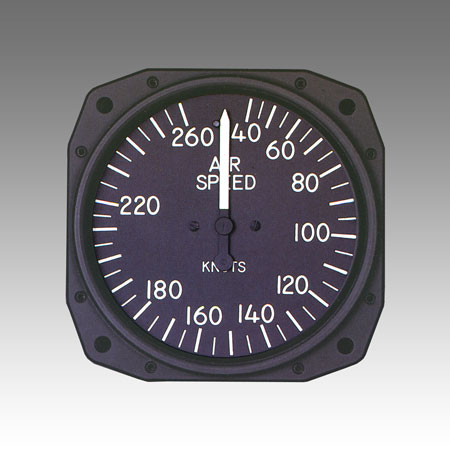 Standard Airspeed indicator from Sigma Tek, Inc