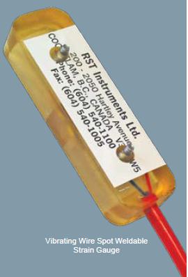 Vibrating Wire Strain Gauges from RST Instruments Ltd.