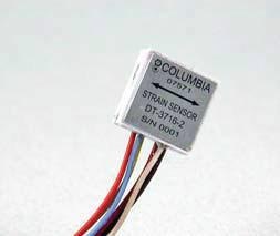 Strain and Temperature Sensors for Straight Mounting Surfaces: Model DT3716 Series