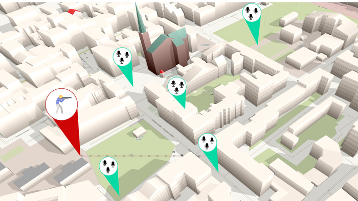 Study Shows How Sensor Helps to Predict Shooter Localization Accuracy in Urban Areas.