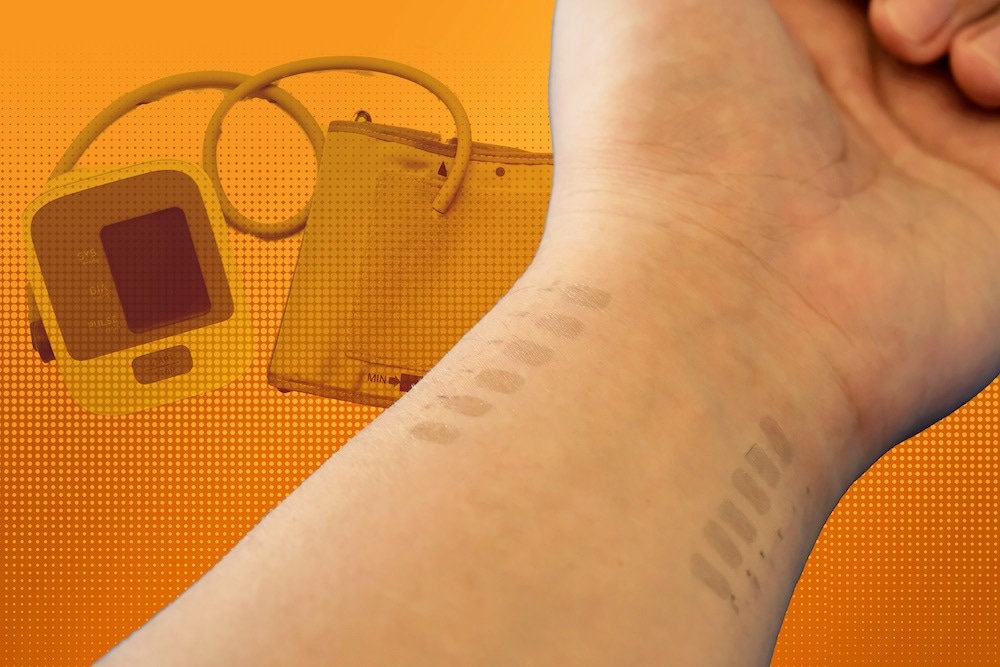 E-Tattoo Developed for Continuous Mobile Blood Pressure Monitoring.