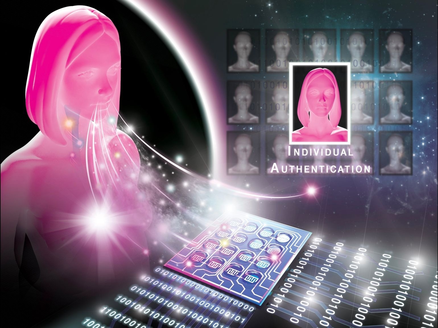 Novel Olfactory Sensor Can Screen Breath for Biometric Authentication