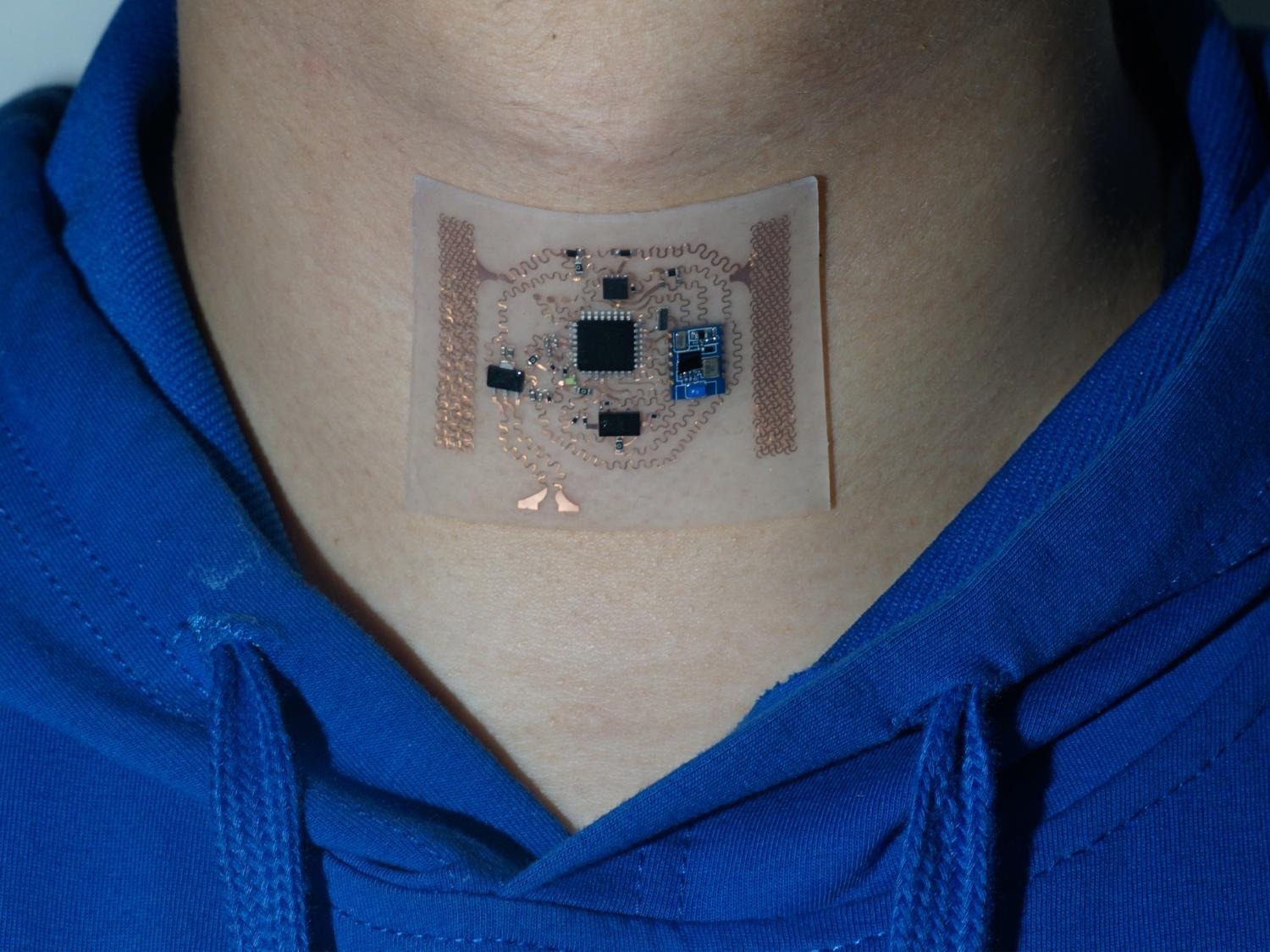 Wearable Stretchy Sensors for Processing and Predicting Health Data