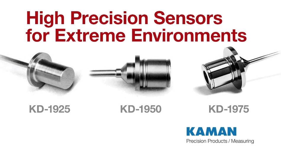 Kaman Measuring Announces Extreme Environment Displacement Sensors and Systems for High Pressure, Low Temperature, and High Temperature Applications