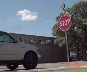 New Smart, Cost-Effective Stop Sign to Increase Driver Safety