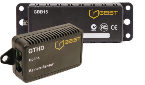 Geist Expands Environmental Monitoring Sensor Products