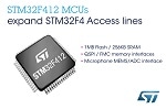 STMicroelectronics Enhances Access Lines of STM32F4 High-Performance Microcontroller Series, including New 125°C Devices