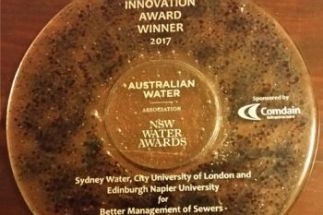 City’s Fibre Optic Sensor Technology Receives NSW Water Award for Research Innovation