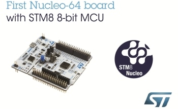 STM8 Nucleo Boards from STMicroelectronics Connect 8-bit Projects to Open-Source Hardware Resources