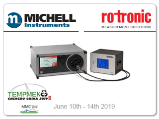 Complete Humidity Calibration Ranges from Michell and Rotronic at Tempmeko 2019