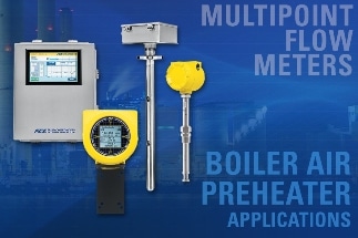 Multipoint Thermal Mass Flow Meters Improve Boiler Air Preheater (APH) System Efficiency