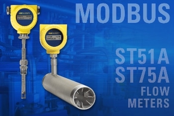 Modbus Now Available on FCI’s Line of Compact Thermal Mass Air/Gas Flow Meters