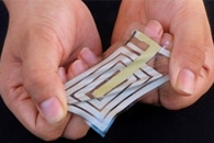 New Electronic Skin Sensor Captures Human Motion from a Distance