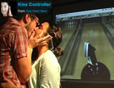 Game Control by Kissing!