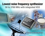 TI Introduces Wideband Frequency Synthesizer with Lowest Phase Noise