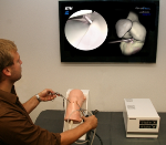 VirtaMed Simulator with Ascension Magnetic Sensors Improves Training in Knee Arthroscopy