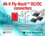 TI Launches New 48-V Synchronous Buck Regulators for Multi-Output Power Supplies