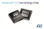 STMicroelectronics Introduces Energy-Efficient Bluetooth 4.0 Low-Energy Single-Mode Chip