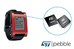 STMicroelectronics’ STM32 Microcontroller Controls Pebble Smartwatch