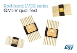 STMicroelectronics Adds LVDS Drivers with US 300krad QML-V Qualification to Rad-Hard Devices Portfolio