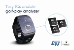 CaddieON Introduces Electronic Golf-Play Analyzer with STMicroelectronics Chips and Sensors