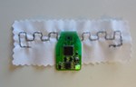 Intelligent Clothes with Embedded Autonomous Sensors Harvest Energy from RF Fields