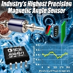 Analog Devices Introduces Magnetic Angle Sensor with High Precision, Speed and Resolution
