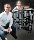 Portable Neutron Scatter Camera Detects Fast Neutrons from Nuclear Material