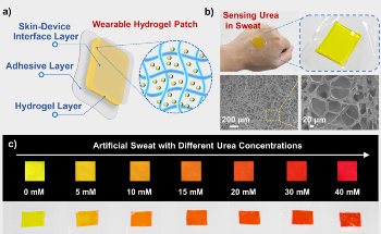 New Wearable Sensing Patch Helps Test Urea in Body Fluids