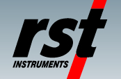 RST Instruments Ltd. logo.